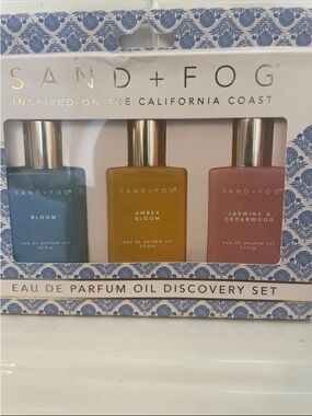 SAND+FOG Eau de Parfum Oil Discovery Set & STAR skincare